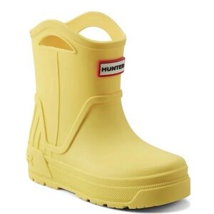 NIB Hunter Kids' Bright Yellow Waterproof Rain Boots
